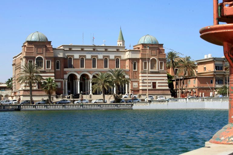 A view of the Central Bank of Libya in central Tripoli April 27, 2016. REUTERS/Ismail Zitouny