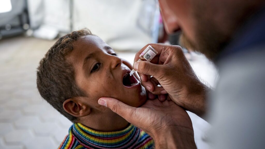 Israel-Hamas war latest: UNICEF says polio vaccination campaign in Gaza is surpassing its target