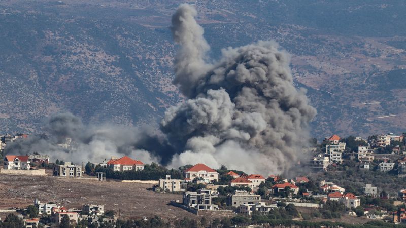 Israel strikes Lebanon as US pushes for ceasefire