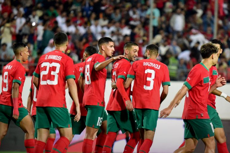 هذف مننخب المغرب المصدر: @EnMaroc تويتر