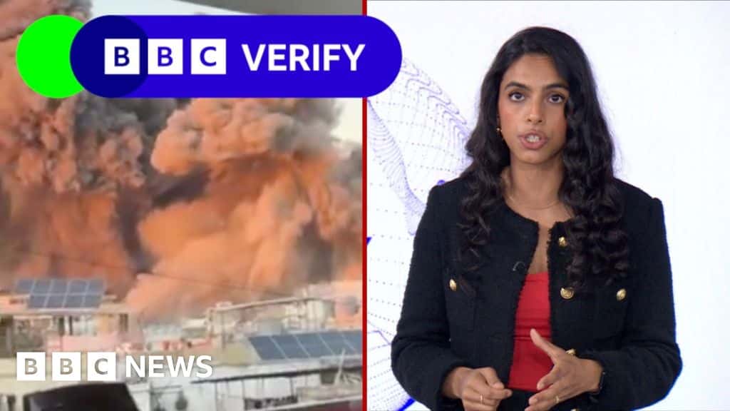 26 mins agoBBC Verify analysis footage of Israeli strikes on BeirutHow the BBC worked out the facts about blasts in Lebanon's capital from clues in social media footage.26 mins agoMiddle East