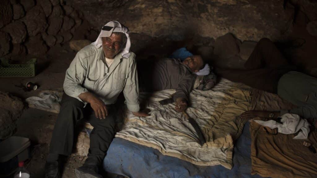 Chased away by Israeli settlers, these Palestinians returned to a village in ruins