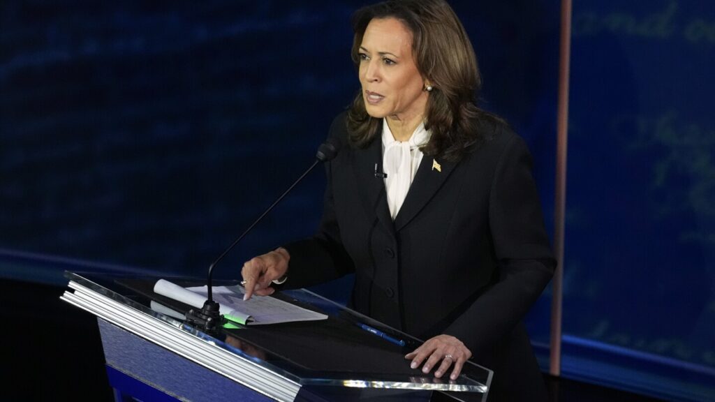 Kamala Harris gives abortion rights advocates the debate answer they’ve longed for in Philadelphia