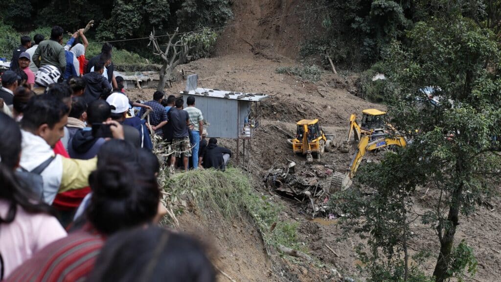 At least 148 are dead in floods and landslides in Nepal