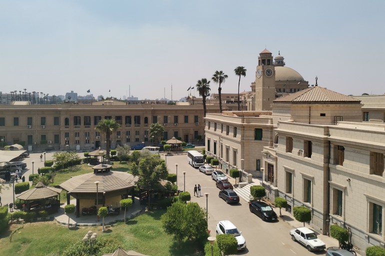 صورة1 تنامي أعداد الجامعات بمصر بنسبة 122%- جامعة القاهرة-تصوير المراسل