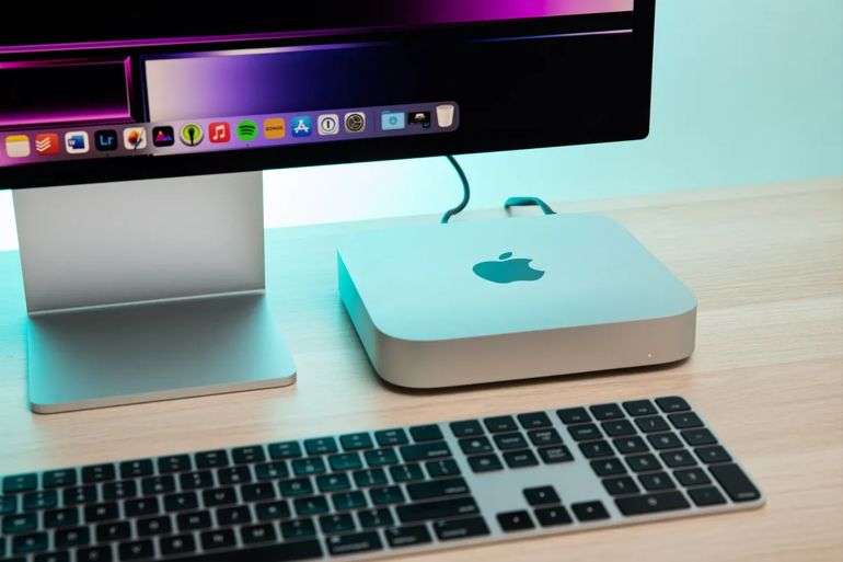 apple's mac mini M2 منصة اكس - @verge