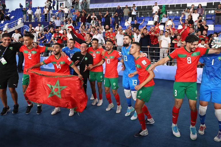 مباراة المغرب ضد البرازيل في الفوتسال