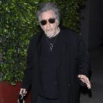 LOS ANGELES, CA - APRIL 10: Al Pacino is seen at Giorgio Baldi restaurant on April 10, 2024 in Los Angeles, California. (Photo by The Hollywood Curtain/Bauer-Griffin/GC Images)