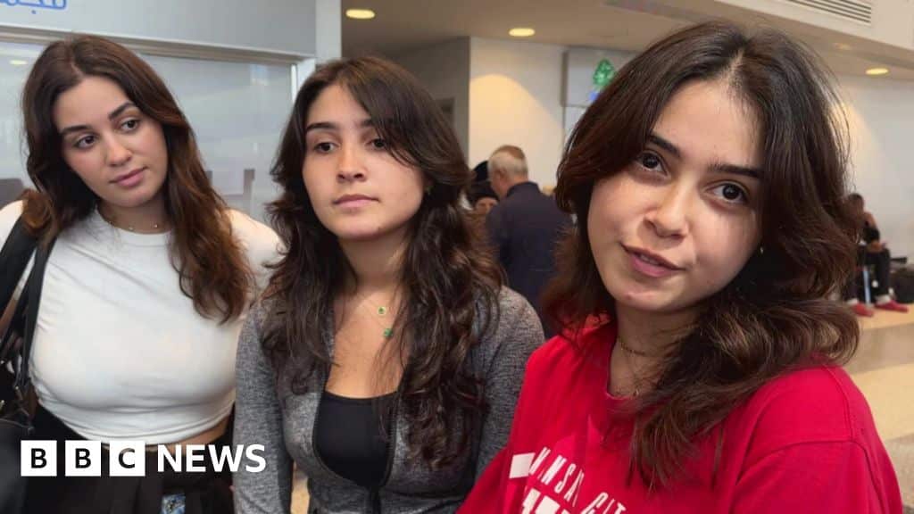 Leaving 'only choice' say sisters on Beirut flight