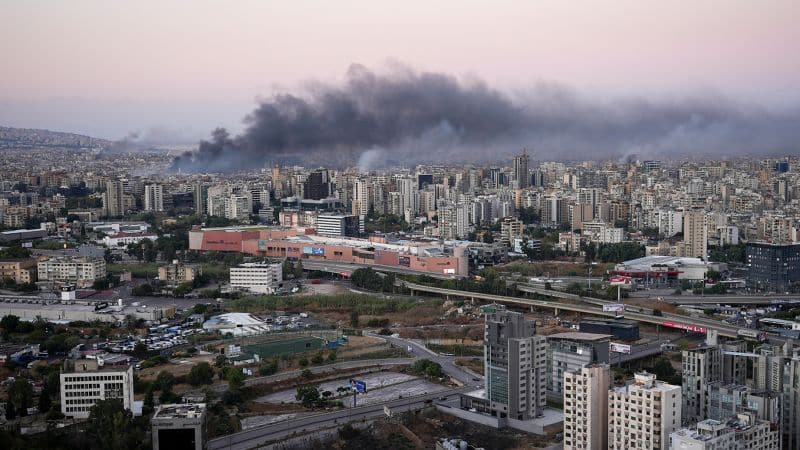 ‘I don’t have the energy to be displaced again’: Lebanon’s capital reels after Israeli strikes