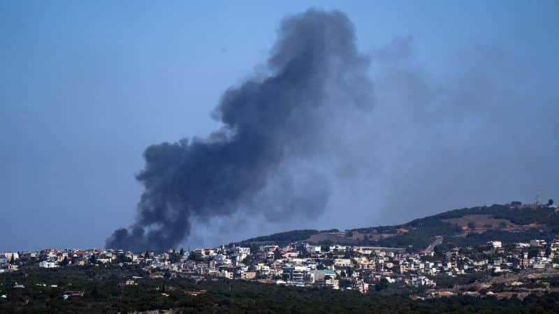 Israeli strikes kill at least 22 in central Beirut