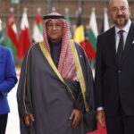 EU and Gulf leaders held inaugural leaders’ summit against background of Mideast turmoil