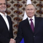 Russian and Iranian presidents meet as concerns grow over escalating Middle East attacks