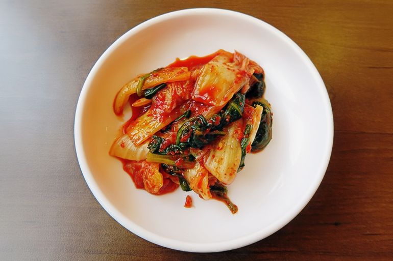 filed - kimchi, a spicy fermented vegetable side dish, is reason enough to visit south korea. but according to one ranking, south korea is the best place for a culinary trip, slightly ahead of taiwan and thailand. photo: dirk godder/dpa