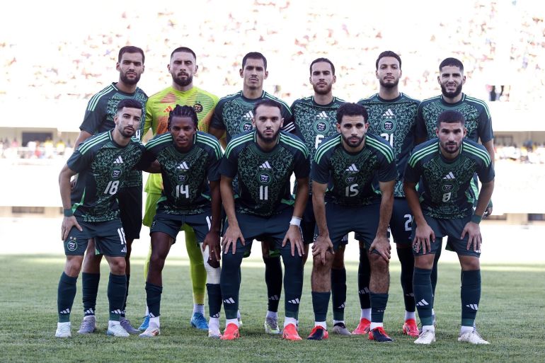 منتخب الجزائر 2024 المصدر: caf_online_ar - تويتر