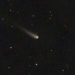 A rare comet brightens the night skies in October