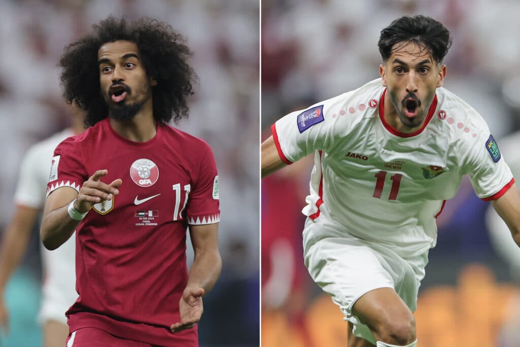 القطري عفيف والأردني النعيمات ينافسان على جائزة أفضل لاعب في آسيا