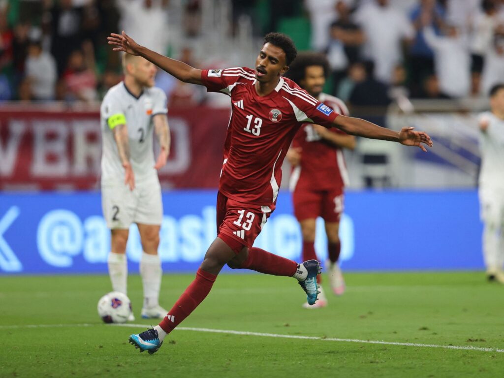 قطر تفوز على قرغيزستان في تصفيات كأس العالم 2026